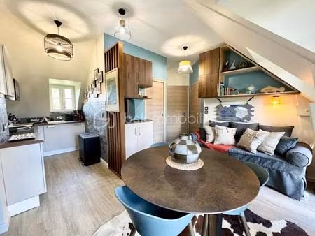 superbe t2 bis renove et meuble - 35 m² au sol - golfe du morbihan - piscine - parc