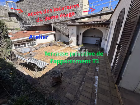 immeuble 4 logements et 1 local pro