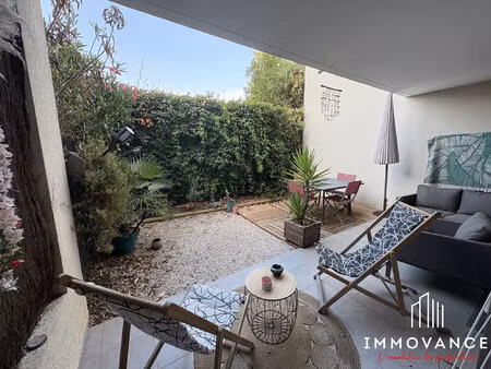 charmant t2 en rez-de-jardin – jacou  quartier de la draye