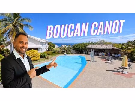 propriété d'exception à boucan canot — villa t5 + 4 studios