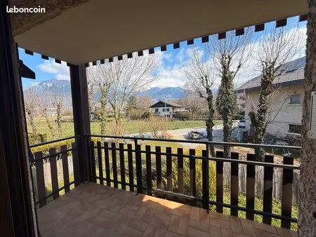 saint-jorioz deux piéces meublé