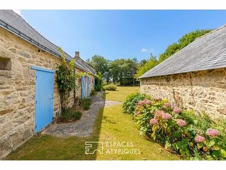 authentique demeure en pierre du xixe siècle à saint-lyphard