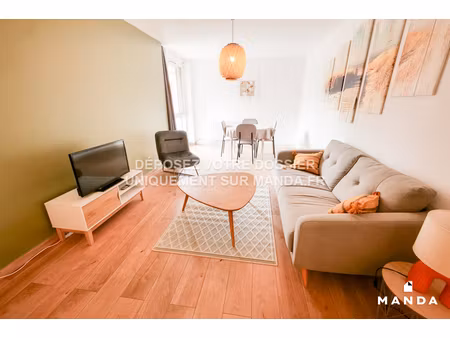 t2 meublé lumineux à roubaix