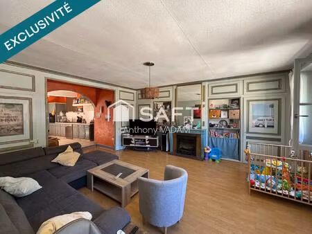 appartement t5  127m²  au cœur de salins-les-bains