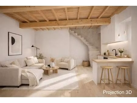grange en cours de rénovation - plus de 100m² de potentiel - secteur limoux