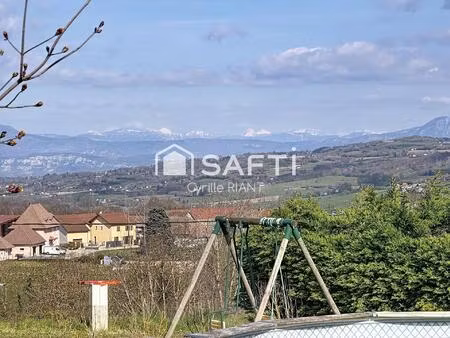 maison 136 m² avec vue mont blanc et belledonne