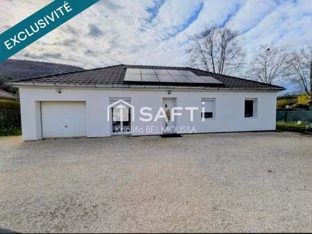 bienvenue sur la commune de peyrieu – maison de plain-pied de 97 m2