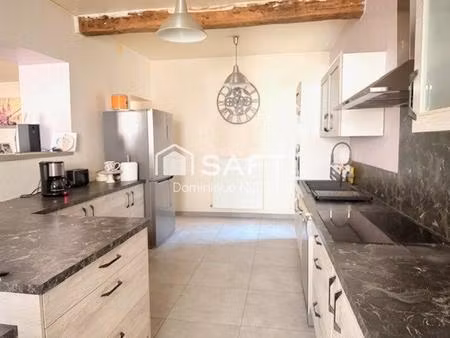 maison 137m² 3chb avec potentiel + 100m² cour