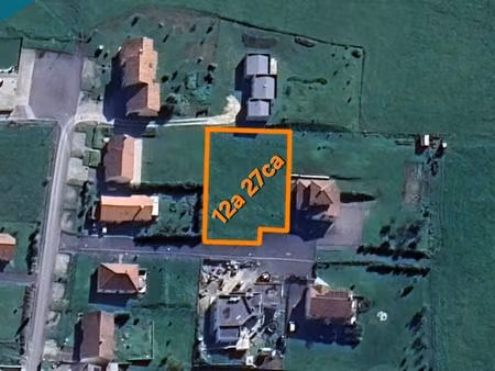 terrain constructible en lotissement