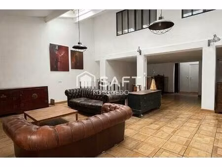 loft d’exception avec jardin sans vis-à-vis et volumes rares