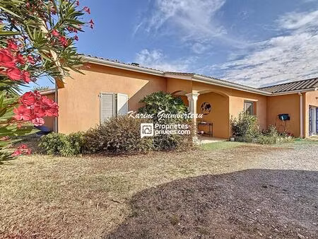 pavillon de plain-pied avec jardin + garage