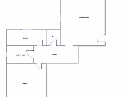 ***appartement type loft 2 chambres & cave pres du centre ville de dieppe***