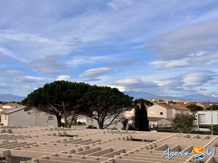 achat appartement 2 pièces 27m² canet en roussillon 66140