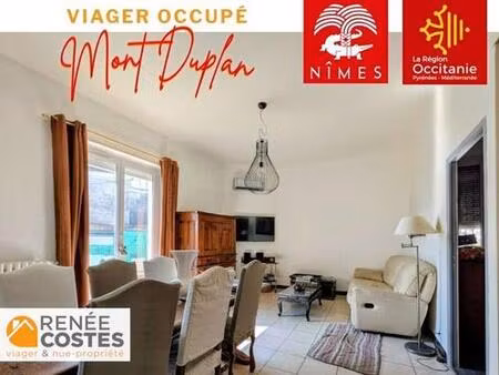 viager occupé - h68 ans - nimes (30000)