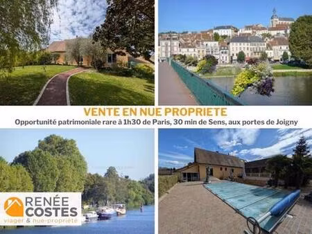 vente en nue propriété - f75-h78 ans - joigny (89300)