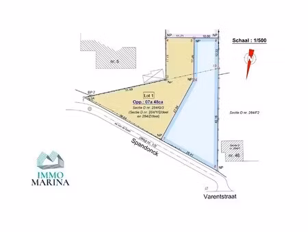 mooi zo-gericht perceel voor ob - 7a 48ca te werchter