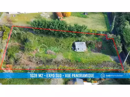 terrain de 1 028 m² à saint-alban-leysse