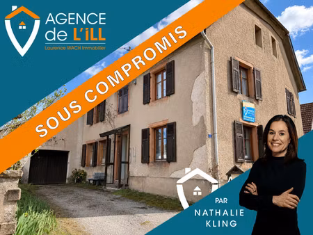 achat maison 6 pièces 141m² neuve eglise 67220