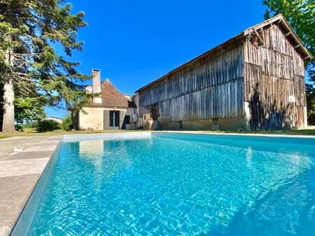 charmante maison en pierres et bricous - proche prigonrieux