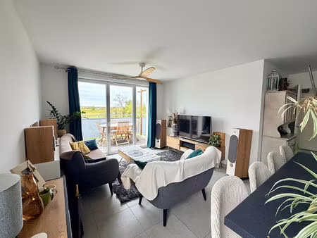 vente appartement 3 pièces  58.00m²  aussonne