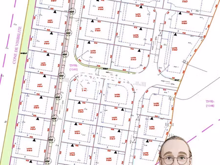 achat terrain 383m² beuvry 62660