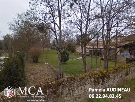 vente terrain 977 m² virelade (33720)