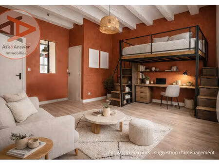 appartement tours 1 pièce(s) 30 m2