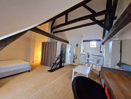 tours quartier cathedrale - colbert : appartement t1 meuble