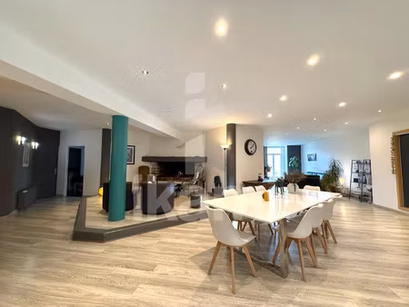 appartement 7 pièces  189 m2 de plain pied avec cour  jardin