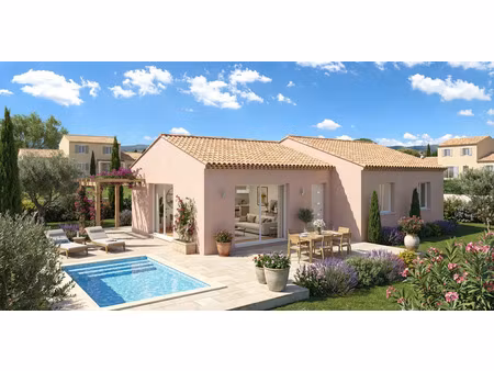 vente maison neuf 4 pièces 80m2 néoules - 342000 € - surface privée