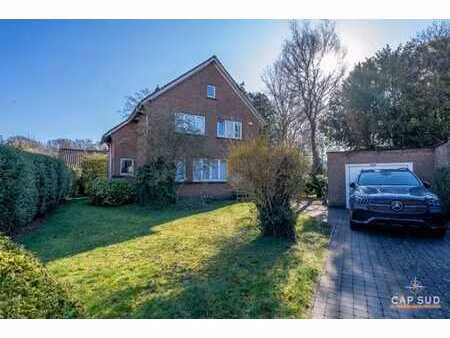 rhode - limite uccle  villa 4 chambres avec jardin plein sud