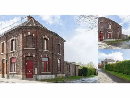 maison à vendre avec terrasse et jardin   boussu (vbe05820)