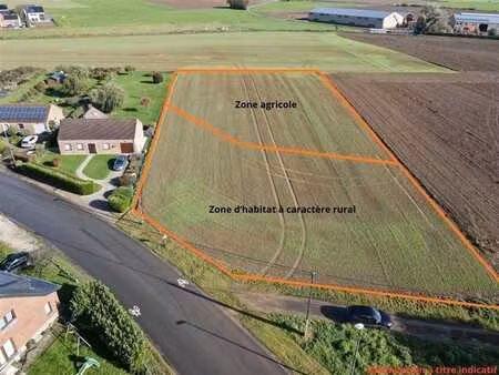 magnifique terrain à bâtir de presque 50 ares pour construct