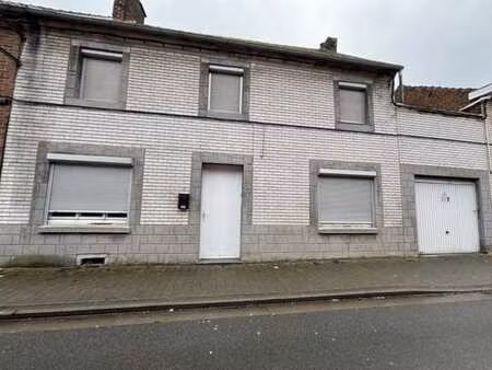 maison deux façades + garage - flénu