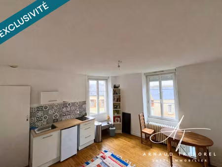 vente appartement 3 pièces 33 m² segré-en-anjou bleu (49500)