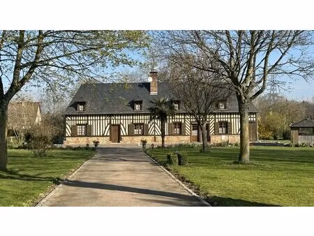 maison normande en pleine nature