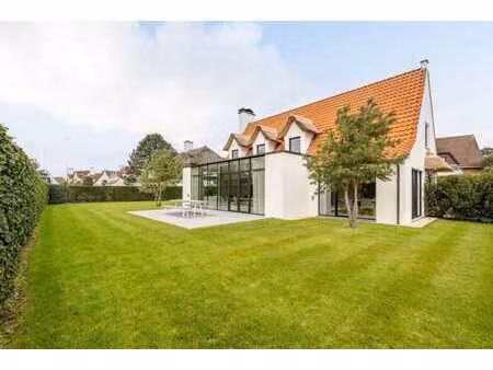 villa de caractère dans le style typique du zoute