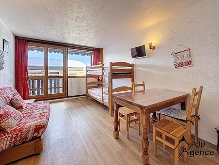 vente appartement 1 pièce 21.55 m² à la plagne (73210)  180 000 €