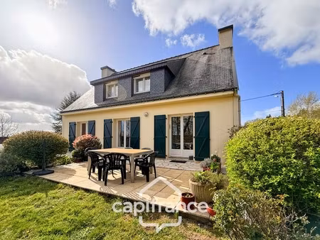 maison à vendre 5 pièces bieuzy les eaux (56) maison familiale 4 chambres avec jardin – pl