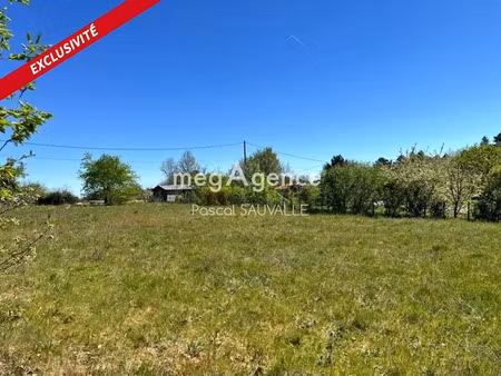 vente terrain 1574 m² à chantérac (24190)  24 000 €