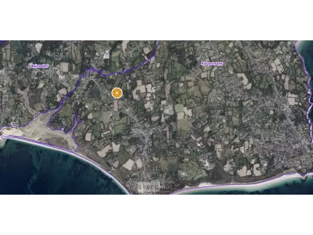 vente terrain à batir 1107 m² à fouesnant (29170)  223 150 €