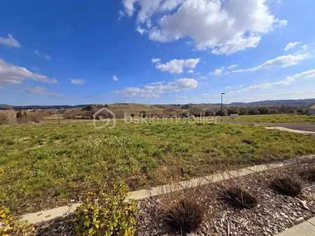 vente terrain 652 m² à gignac (34150)  166 000 €