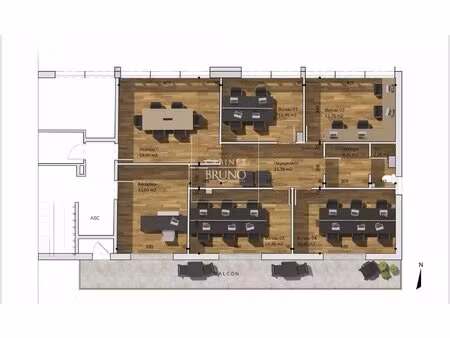 bureaux - cannes centre ville