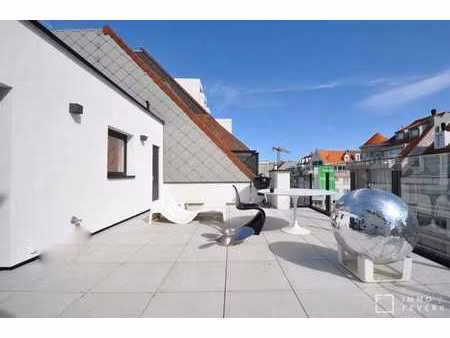 penthouse exclusif avec terrasses spacieuses à knokke!