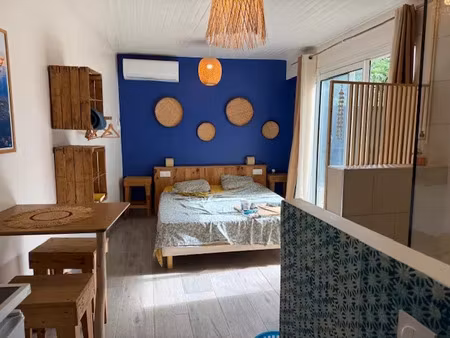 case creole renovee f5 meublee avec piscine