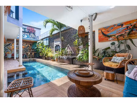 saint-denis centre – villa d’exception au charme unique – 290 m² – 7 chambres – patio & pi