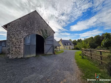 vente longère et corps de ferme piscine à blandouet (53270) : à vendre piscine / 155m² bla