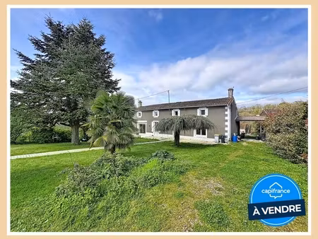 maison à vendre 6 pièces proche de saint maixent l'ecole (79)