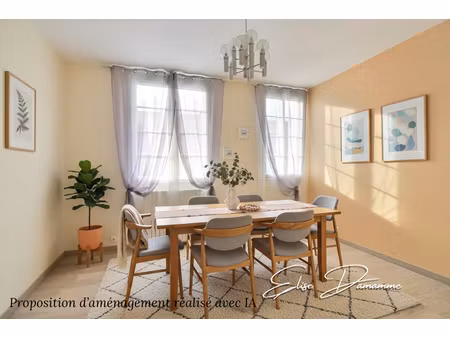 le havre - maison 4 chambres avec garage  cave complète  grenier et petit extérieur