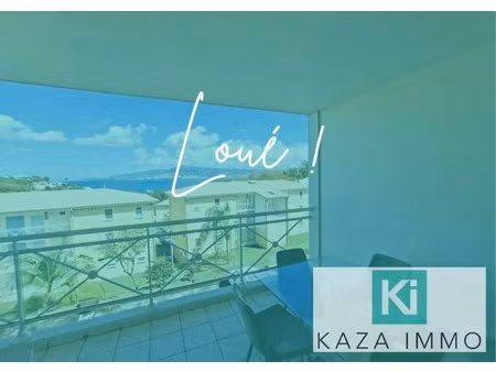 trois-ilets : appt t2 + cave - anse mitan